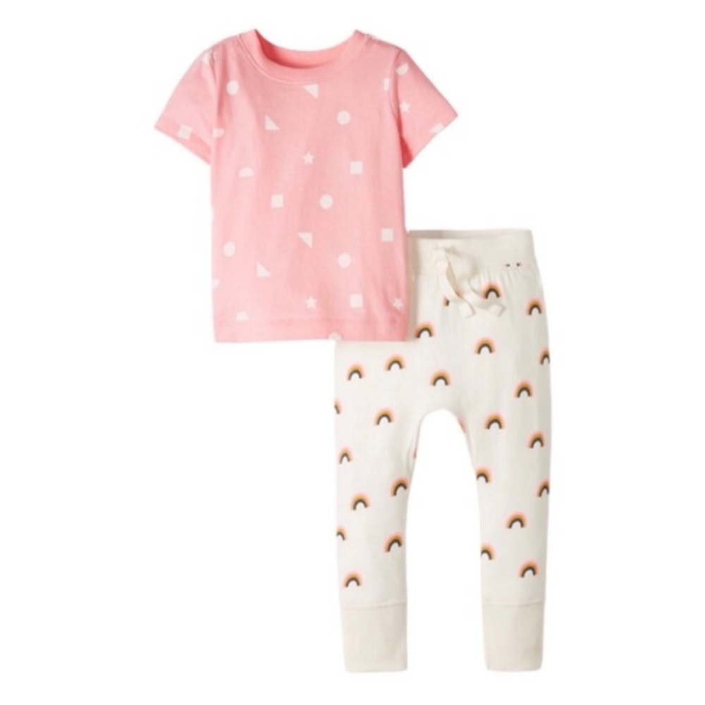 HANNA ANDERSON BABY GIRL PLAY TEE
& PANT SET